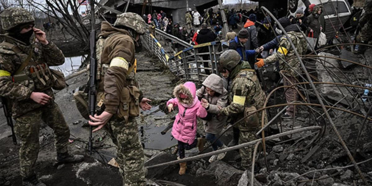 Children affected by war